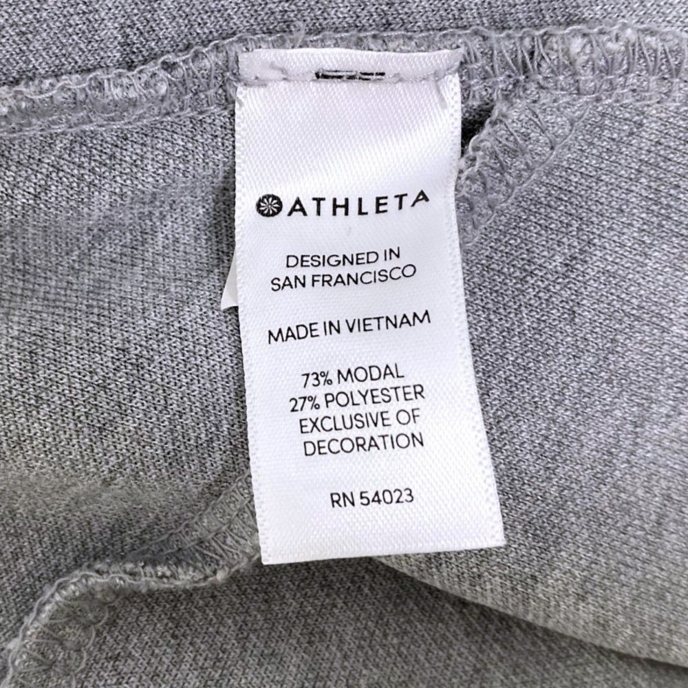 Athleta Womens Small Wide Leg Crop Pants Athleisure Pockets Yoga Legging Stretch - Picture 6 of 6